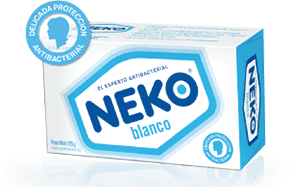 Jabón NEKO® blanco, delicada protección antibacterial